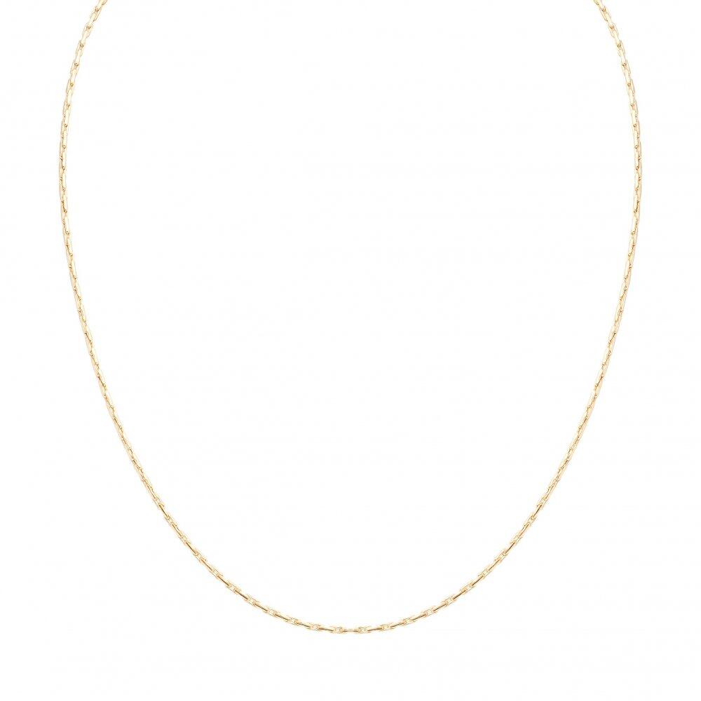 Corrente em ouro amarelo cardana